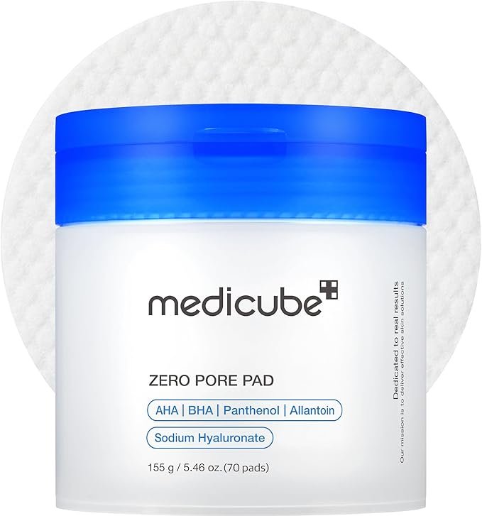 Dual-Textured Facial Toner Pads for Exfoliation